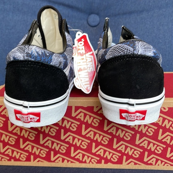 Vans Old Skool Wireframe Skulls Black True White WMNS - Picture 14 of 16